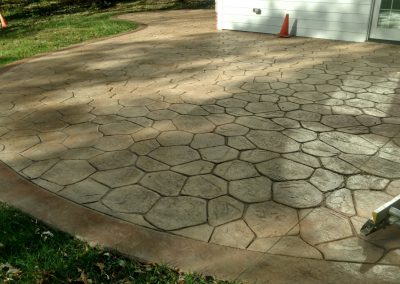 decorative and stamped concrete - Grimes, IA - Beautiful stamped concrete walkways