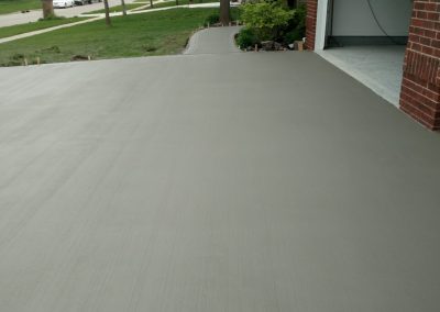 concrete driveway - Des Moines, IA